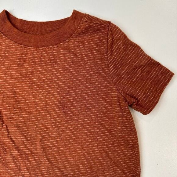 Old Navy Set of 2 Short Sleeve T-Shirt Blue and Brown 18-24M - Picture 5 of 6
